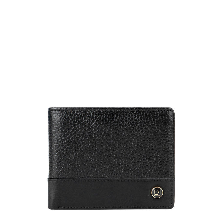 Black Wax Mens Wallet