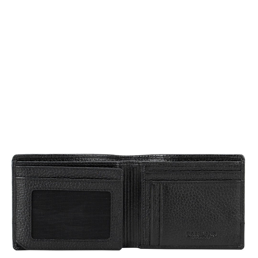 Black Wax Mens Wallet