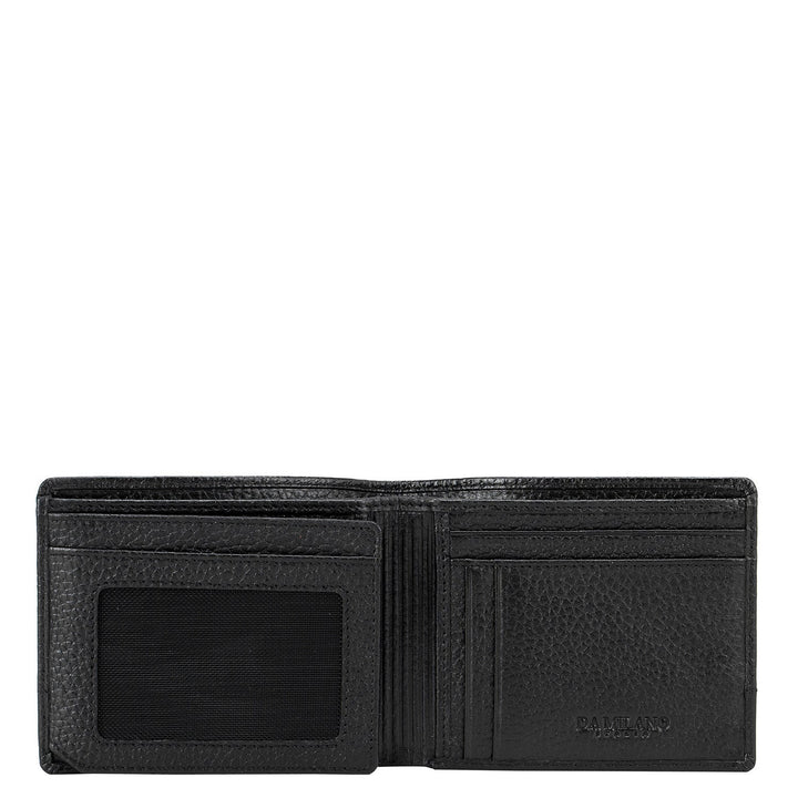 Black Wax Mens Wallet