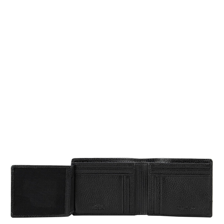 Black Wax Mens Wallet