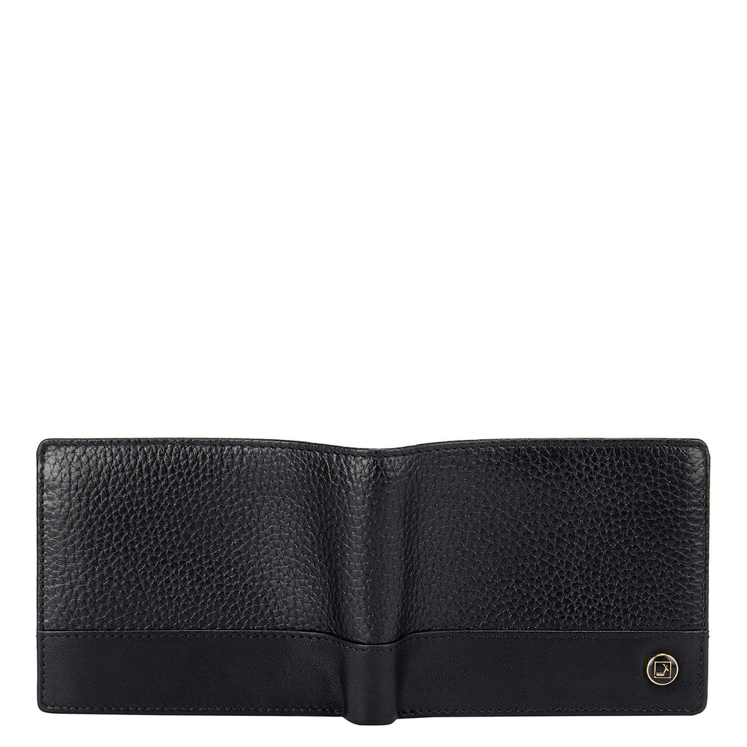 Black Wax Mens Wallet