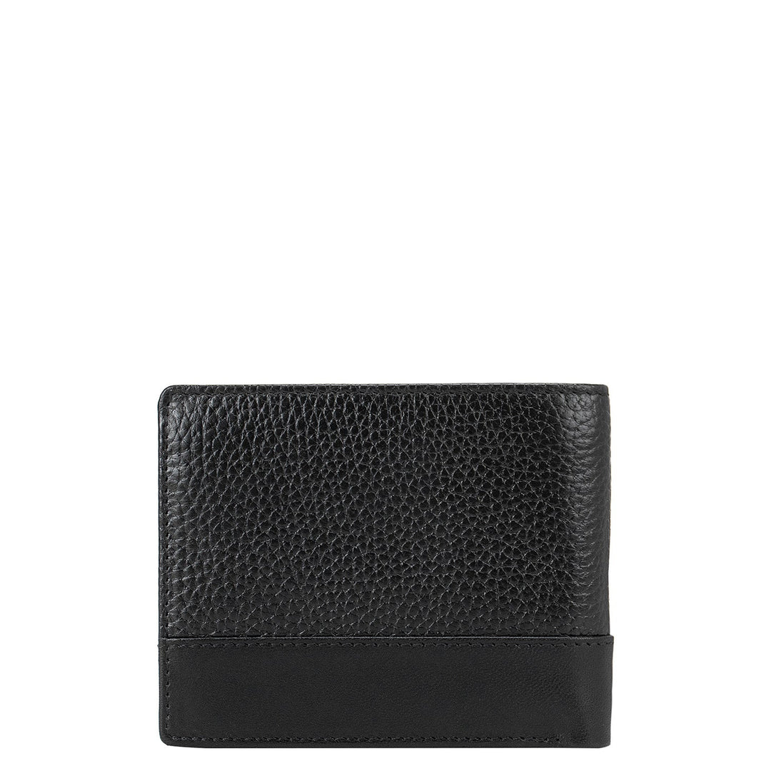Black Wax Mens Wallet