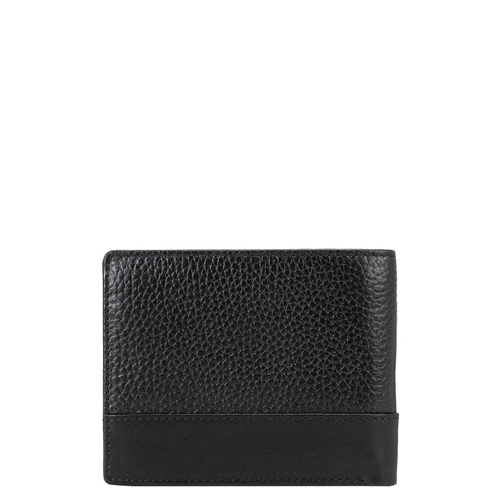 Black Wax Mens Wallet