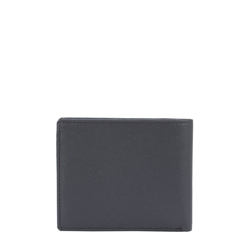 Franzy Leather Mens Wallet - Grey