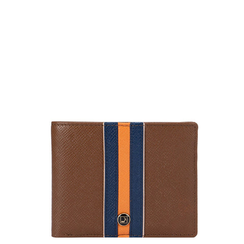 Franzy Leather Mens Wallet - Cognac