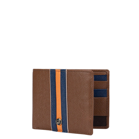 Franzy Leather Mens Wallet - Cognac