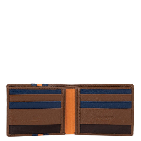 Franzy Leather Mens Wallet - Cognac