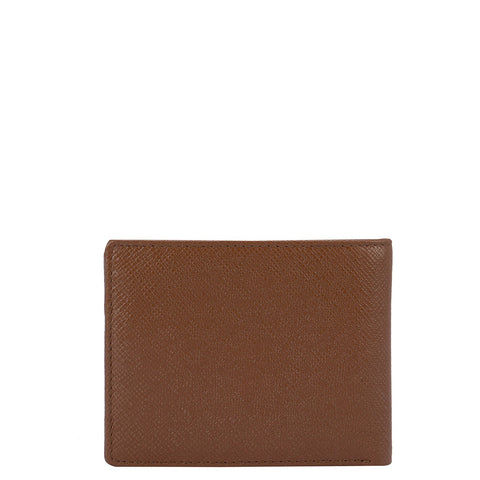 Franzy Leather Mens Wallet - Cognac