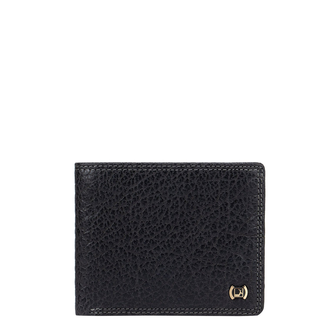 Blue Elephant Pattern Bifold Men's Wallet