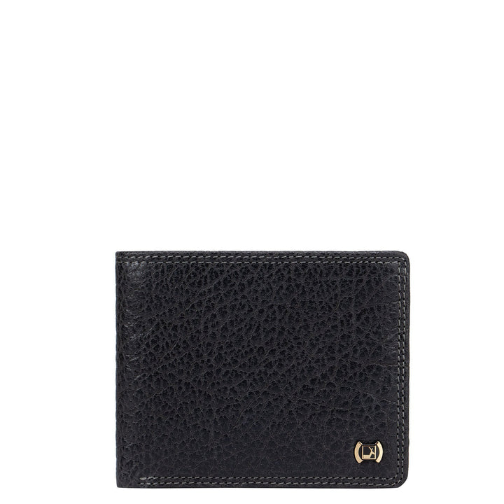 Blue Elephant Pattern Bifold Men's Wallet