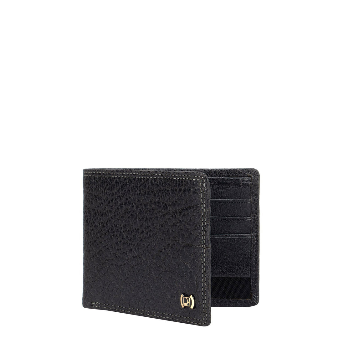 Blue Elephant Pattern Bifold Men's Wallet
