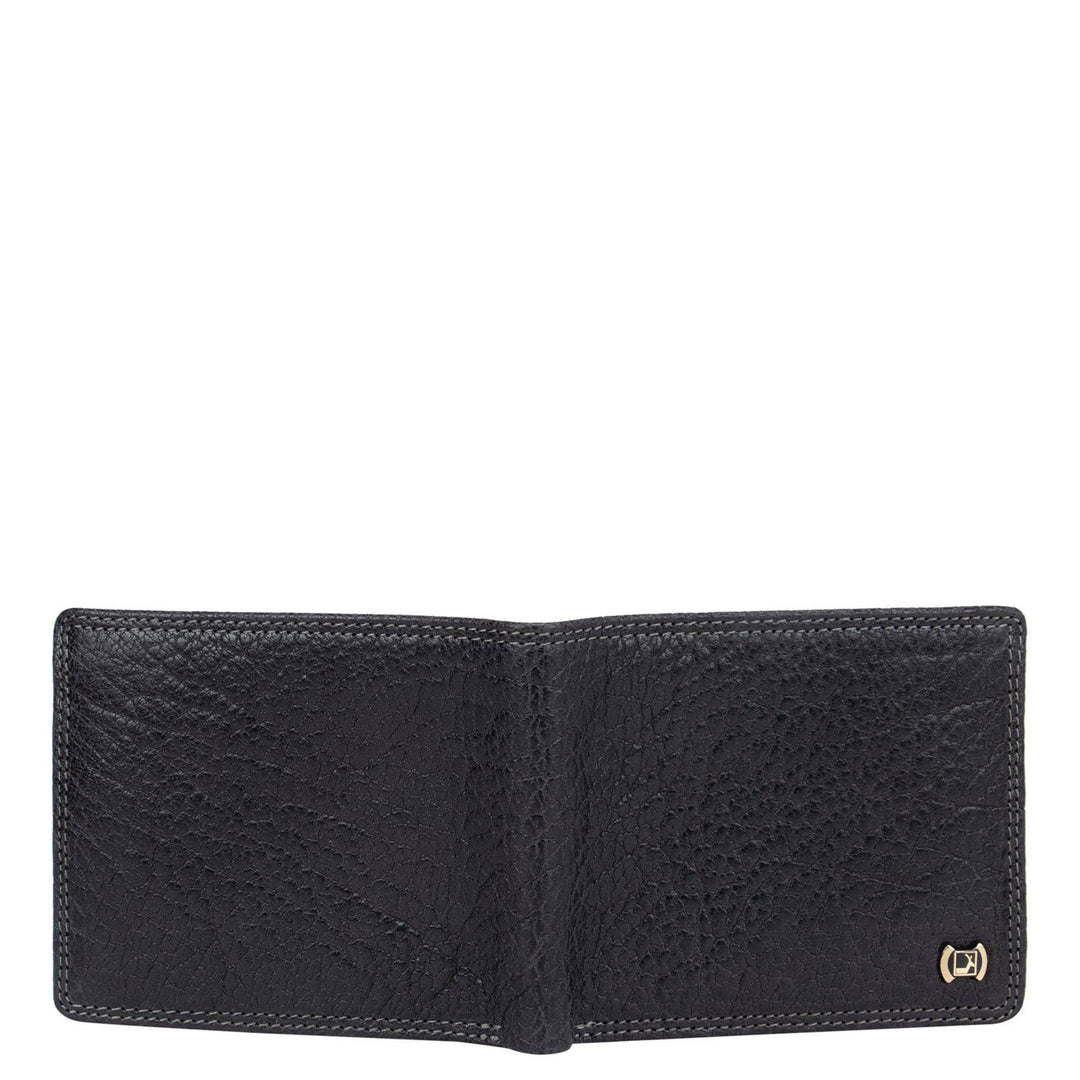 Blue Elephant Pattern Bifold Men's Wallet