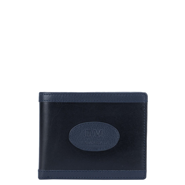 Plain Leather Mens Wallet - Black