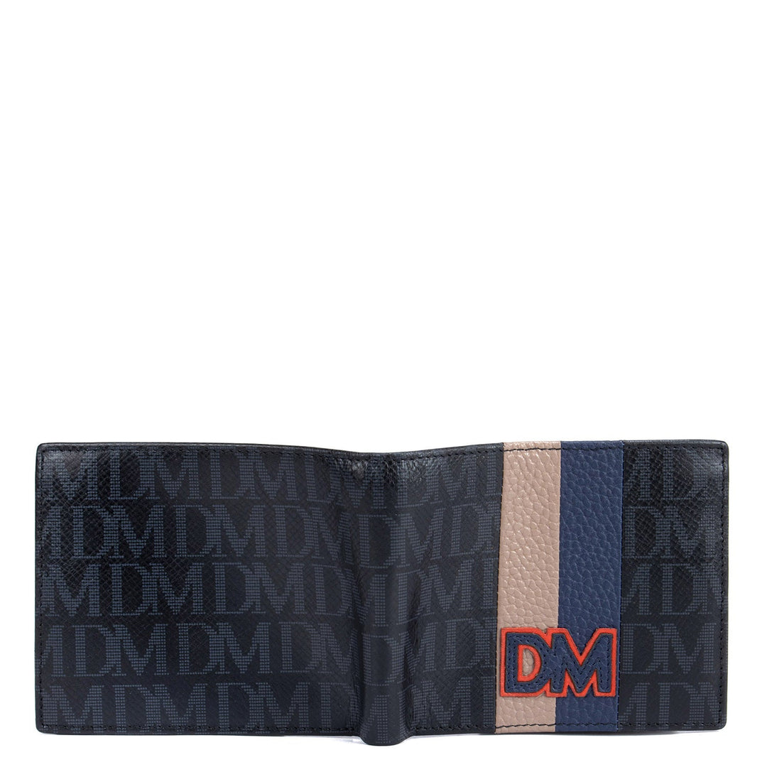 Black Wax Mens Wallet