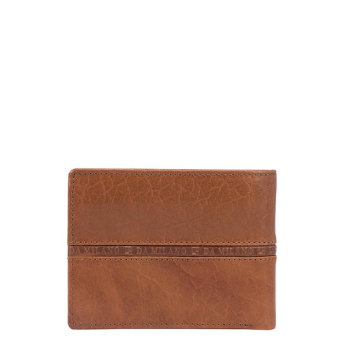 VT Leather Mens Wallet - Cognac