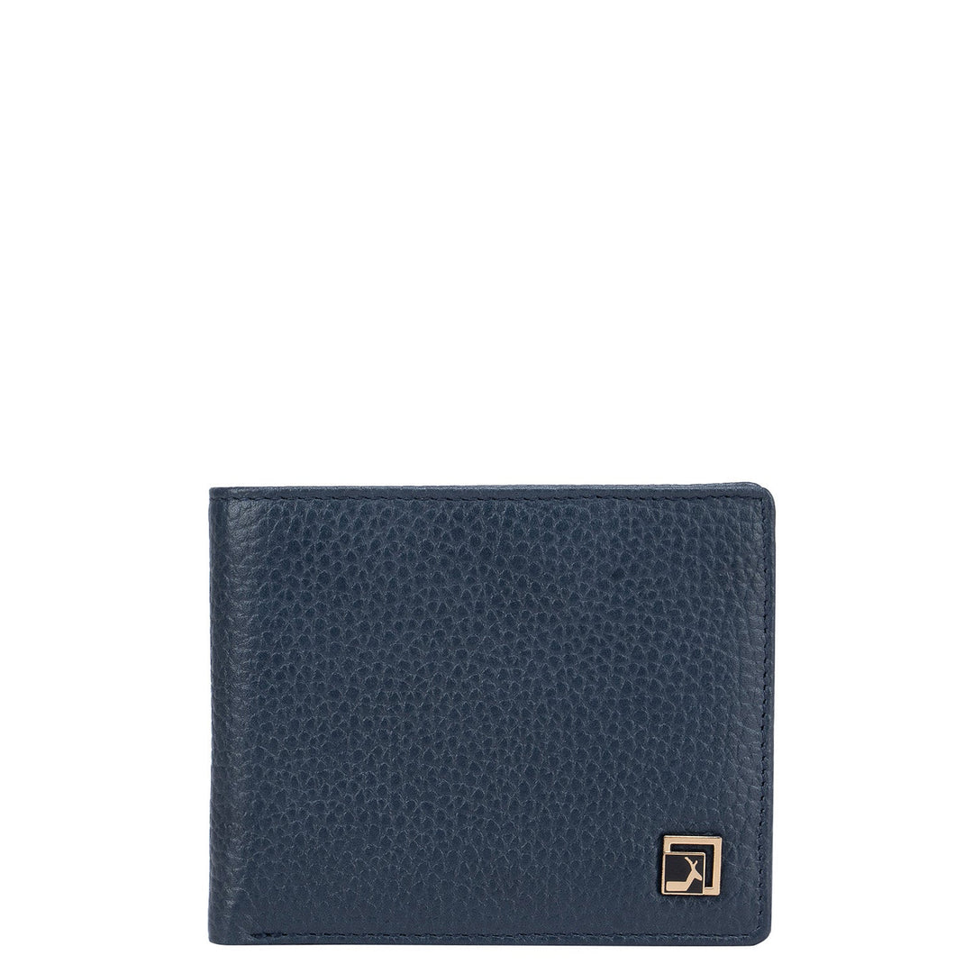 Blue Wax Mens Wallet