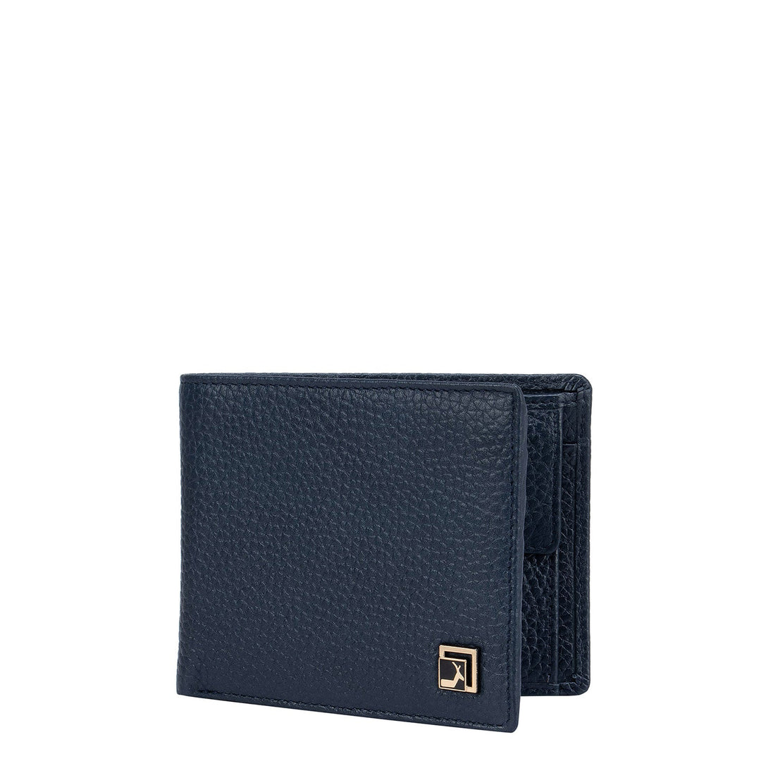 Blue Wax Mens Wallet