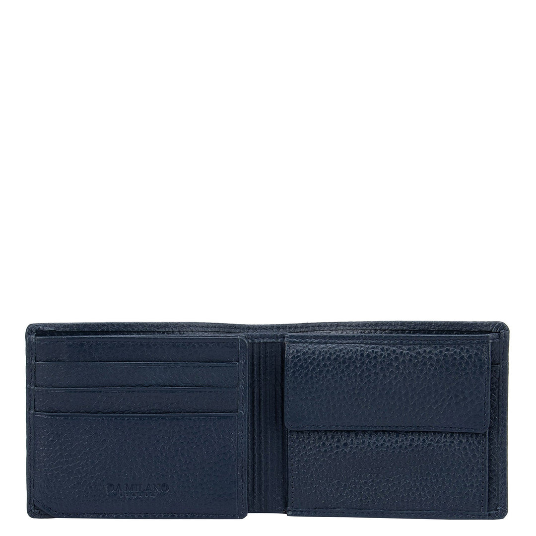 Blue Wax Mens Wallet