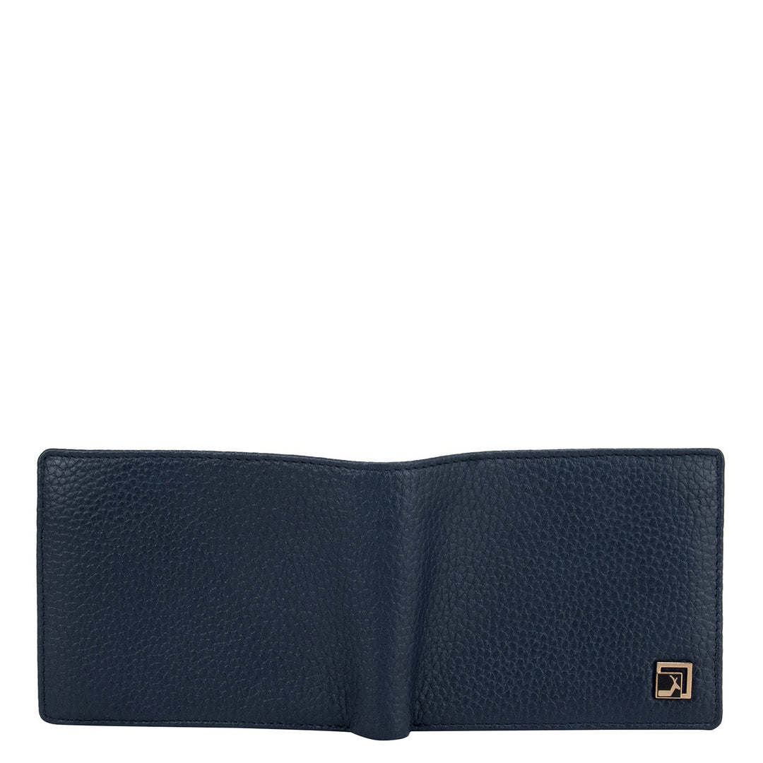 Blue Wax Mens Wallet