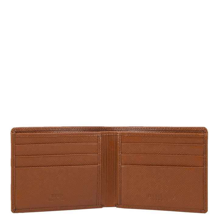 Franzy Leather Mens Wallet - Cognac