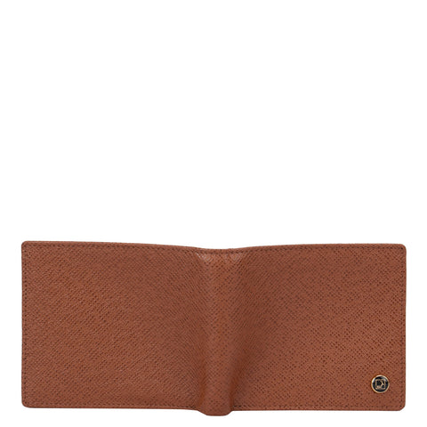 Brown Franzy Bifold Wallet With Flap