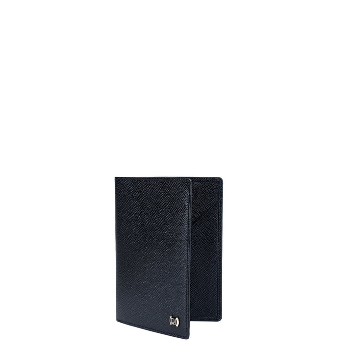 Black Franzy Passport Case