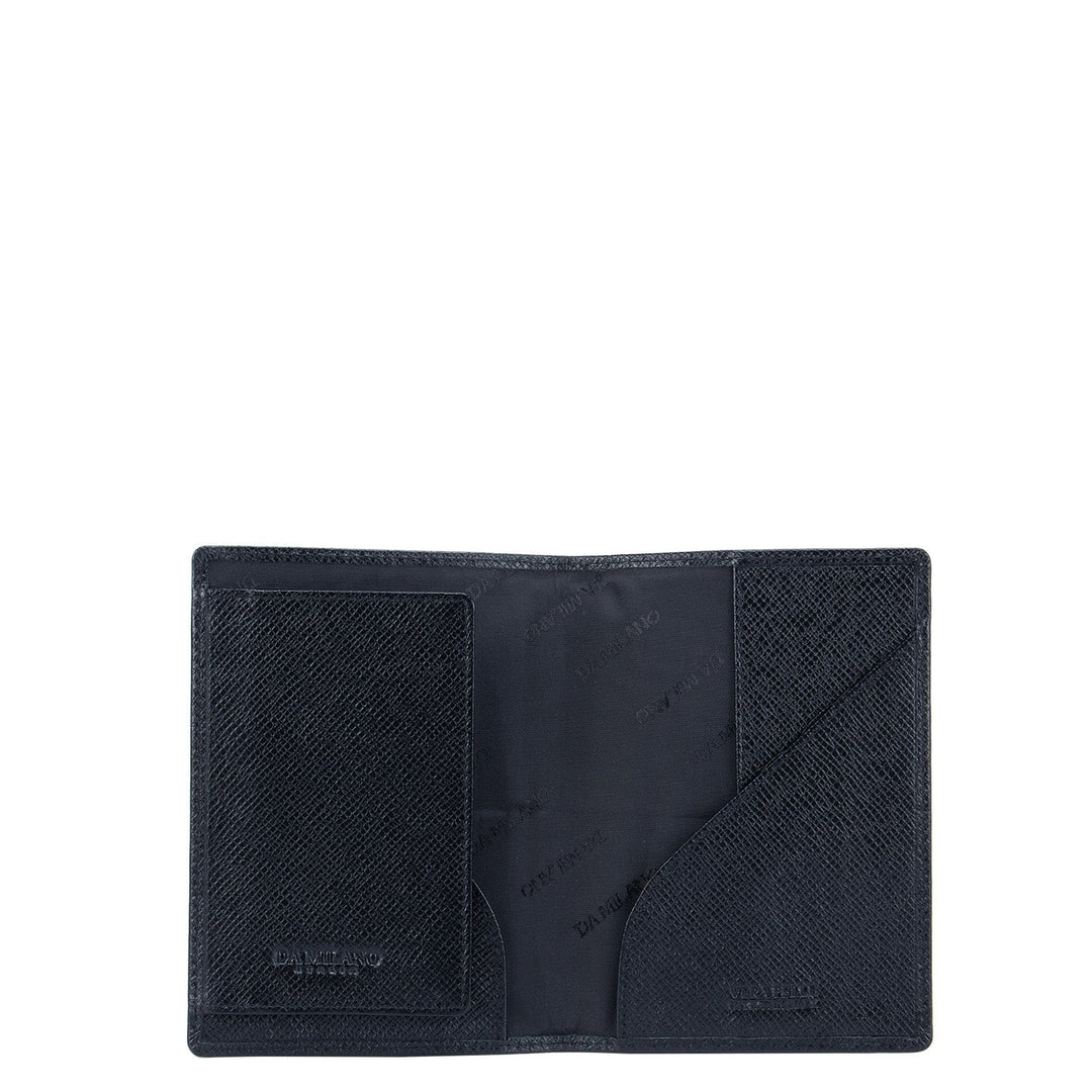Black Franzy Passport Case