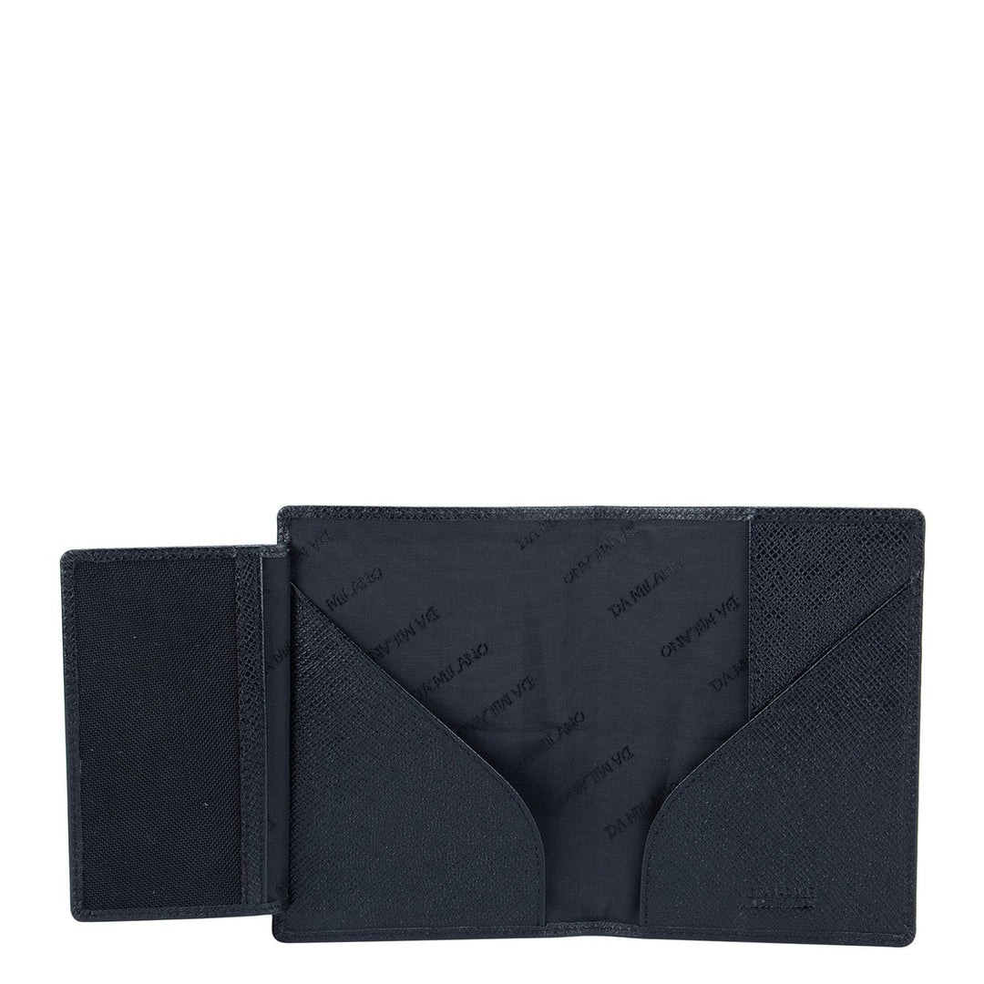 Black Franzy Passport Case