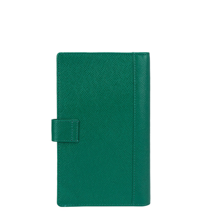 Franzy Leather Passport Case - Green