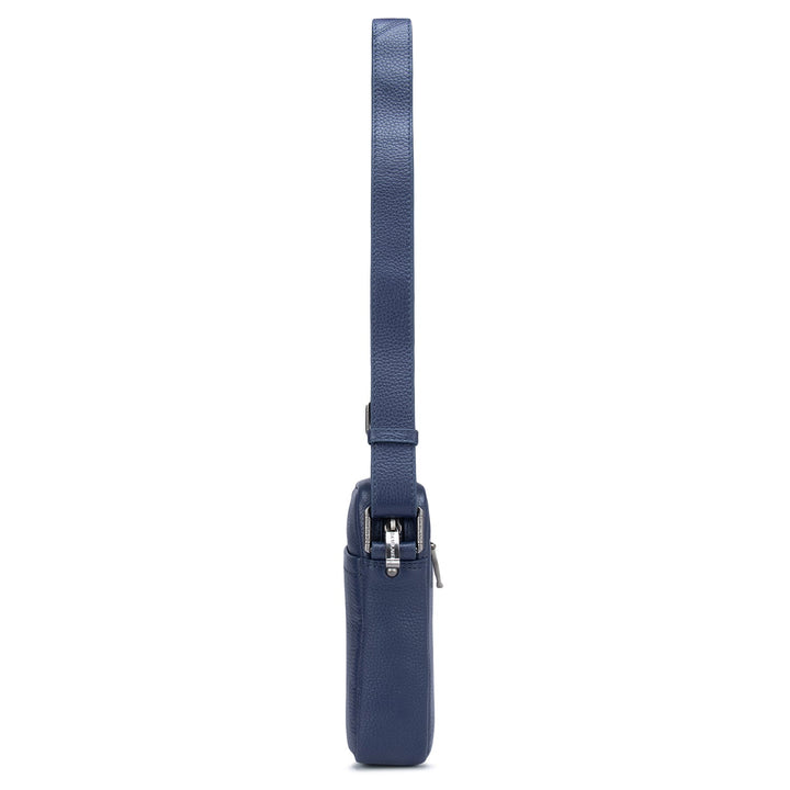 Blue Wax Men Sling Bag