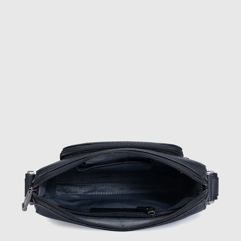 Black Monogram Leather Men Sling