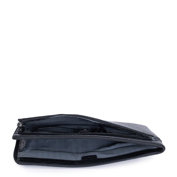 Black Croco Computer Sleeve