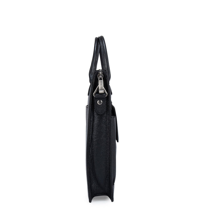 Black Franzy Laptop Sleeve-Upto 14 "