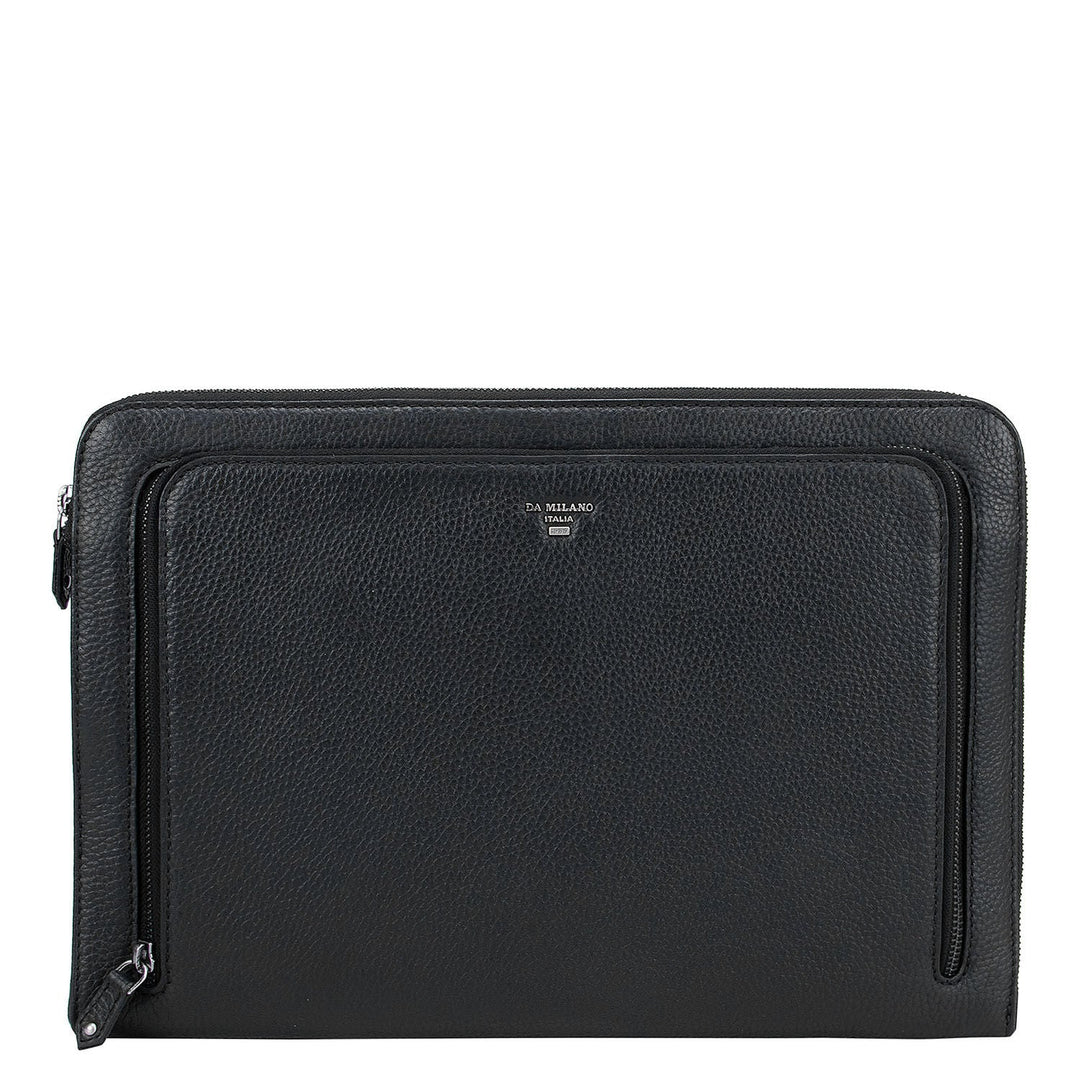 Black Wax Laptop Sleeve-Upto 14"