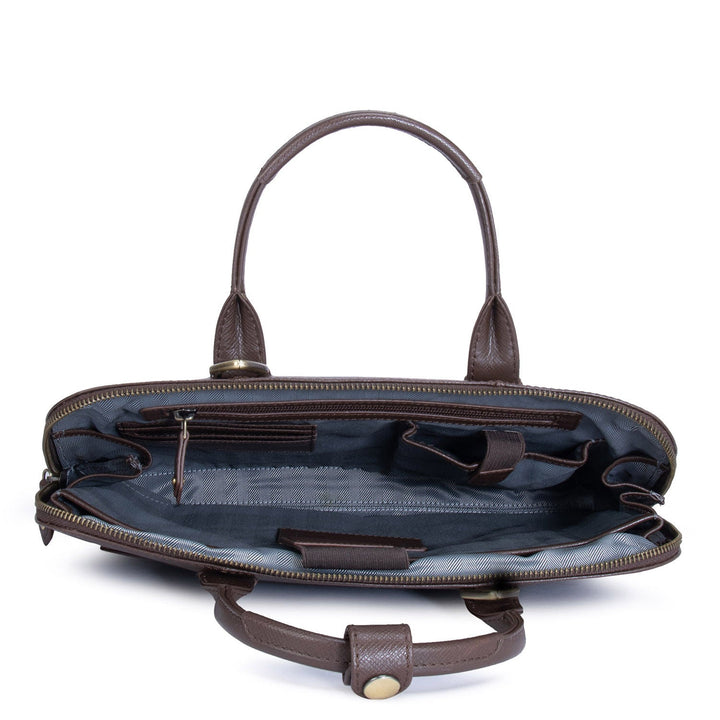 Brown Franzy Laptop Sleeve-Upto 12"