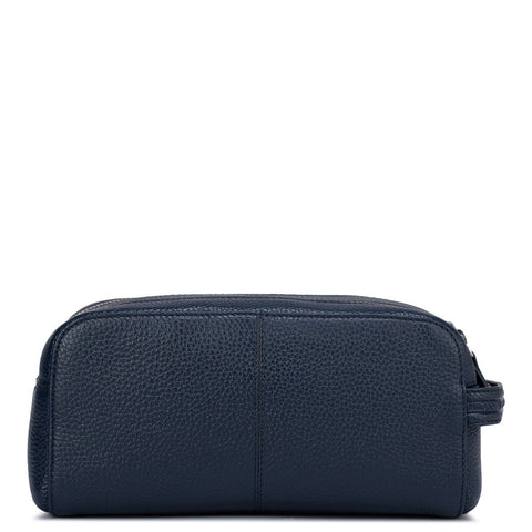 Blue Wax Vanity Pouch