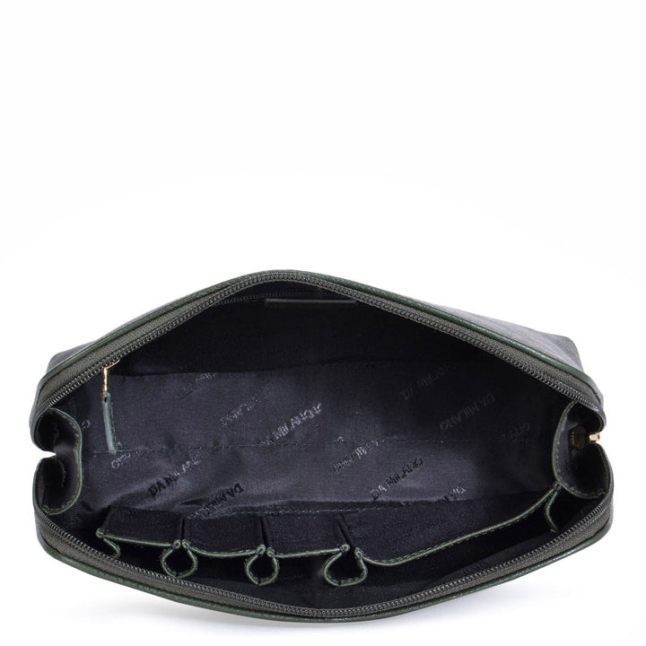 Green Franzy Vanity Pouch